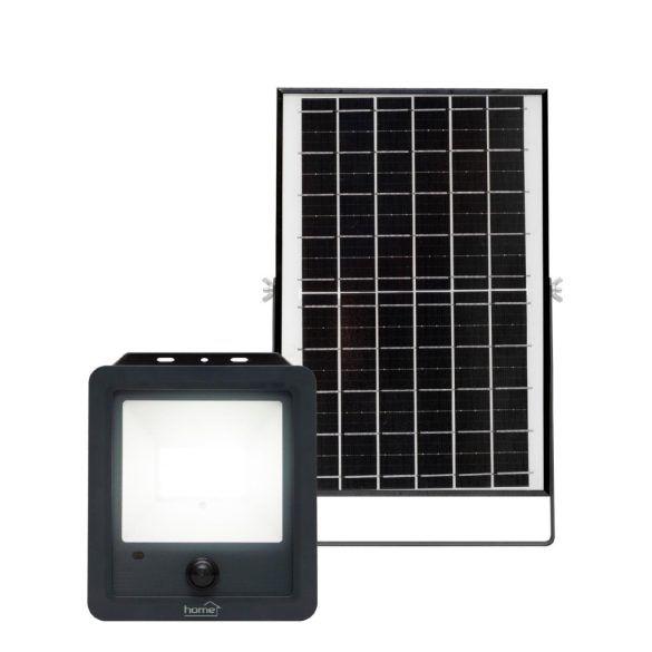 Napelemes LED reflektor, 112 db SMD LED, 1800lm, mozgásérzékelő, IP65 védettség, szolárpanel, távirányítható