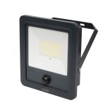 Napelemes LED reflektor, 112 db SMD LED, 1800lm, mozgásérzékelő, IP65 védettség, szolárpanel, távirányítható