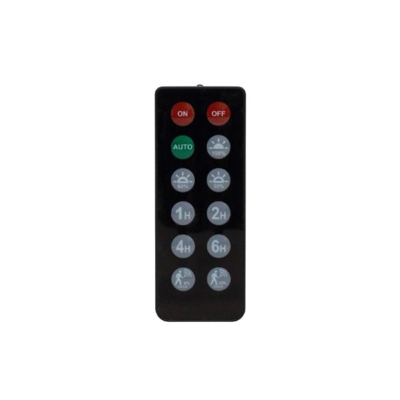 Napelemes LED reflektor, 112 db SMD LED, 1800lm, mozgásérzékelő, IP65 védettség, szolárpanel, távirányítható