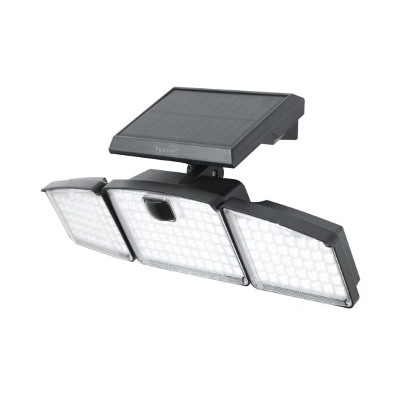 Napelemes LED reflektor, 700 lumen, mozgásérzékelő, 3 világítási mód, IP65