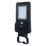 SOLAR, szolárpaneles LED reflektor, PIR mozgásérzékelő, 1600 lm, 6000 K, 5400 mAh