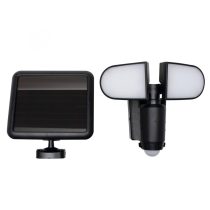   Home FLP 5 SOLAR, szolárpaneles LED reflektor, PIR mozgásérzékelő, 500 lm, forgatható reflektorok, 1500 mAh, ~60 perc üzemidő