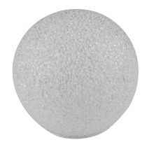   Home GLE 20/WW, EVA gömb dekoráció, rugalmas alapanyag, 2 db LED, 20 cm átmérő