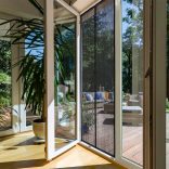 mágneses szúnyogháló, 90 x 210 cm ajtóra, tépőzár felhelyezés, mágneses záródás