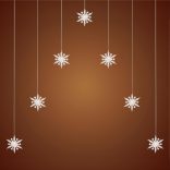 Home KAF7WW akril hópehely fényfüggöny, kül- és beltéri kivitel, 7 db melegfehér LED, szélesség 1,2 m