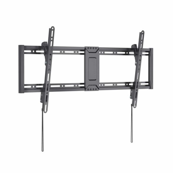 HOME LCDH4395T TV fali tartó 43” - 95” képernyőméretig, max. 75 kg teherbírás, billenthető, gyorszáras, fali rögzítő elemek tartozékok