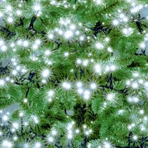   Home LC 768/WH LED-es cluster fényfüzér 7,5 m / 768 db hidegfehér LED, fekete vezeték, 8 fényprogram, távirányító, hálózati adapter, kül- és beltéri kivitel