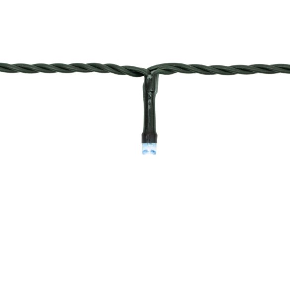 Home LED248WH LED fényfüzér, 240db hidegfehér LED, 23,9m hosszúságú, 8 program időzítővel, zöld vezeték, adapteres tápellátás, kül- és beltéri kivitel