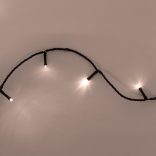 Home LED248WW LED fényfüzér, 240db melegfehér LED, 23,9m hosszúságú, 8 program időzítővel, zöld vezeték, adapteres tápellátás, kül- és beltéri kivitel