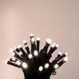 Home LED248WW LED fényfüzér, 240db melegfehér LED, 23,9m hosszúságú, 8 program időzítővel, zöld vezeték, adapteres tápellátás, kül- és beltéri kivitel