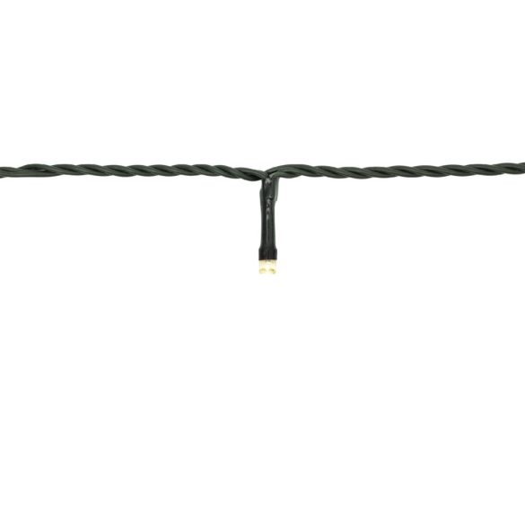 Home LED248WW LED fényfüzér, 240db melegfehér LED, 23,9m hosszúságú, 8 program időzítővel, zöld vezeték, adapteres tápellátás, kül- és beltéri kivitel