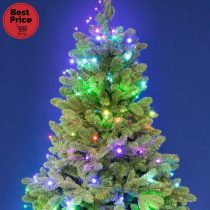   iSparkle LEDS198V LED-es fényfüzér, 19,7 m / 198 db RGB LED, applikációval vezérelhető, smart, kül- és beltéri kivitel