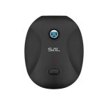 SAL M13 asztali mikrofon, professzionális, LED üzemjelző és fénygyűrű, kardioid irány karakterisztika, XLR csatlakozó, elemes tápellátás