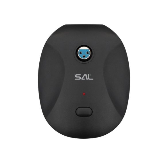 SAL M13 asztali mikrofon, professzionális, LED üzemjelző és fénygyűrű, kardioid irány karakterisztika, XLR csatlakozó, elemes tápellátás