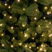   Home ML 250G/WW micro LED-es fényfüzér-köteg, 250 db melegfehér micro LED, 10 ágú, vékony, zöld színű vezeték, hálózati adapter, kül- és beltéri kivitel