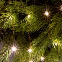   Home ML 50/WW micro LED-es fényfüzér, 4,9 m / 50 db melegfehér micro LED, állófényű, kapcsolható és időzíthető, átlátszó vezeték, elemes, beltéri kivitel