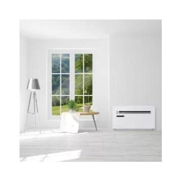 HOME MONOBLOCK8 monoblokkos hűtő-fűtő klíma, 2,45 kW, 4 üzemmód, PTC kiegészítő fűtés, wifi, távirányító, LED kijelző