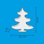 Home MRL 22/T LED-es asztali tükördísz, 56 db LED, alagúthatású fények