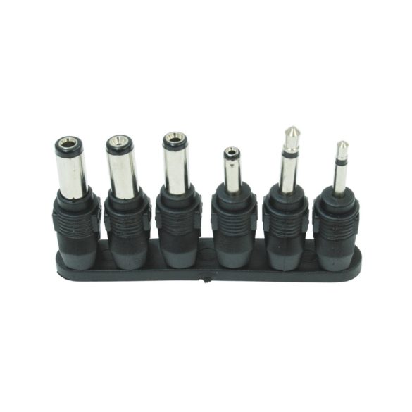 Home MW MB10N hálózati adapter, 3 - 12 V, 2000 - 1000 mA áramfelvétel, LED visszajelző, polaritás állítás, 6 db csatlakozó, EuP