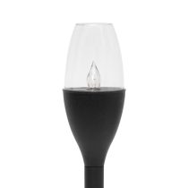   Home MX717 napelemes kerti lámpa, 12db-os display, műanyag, 2 db hidegfehér LED, kültéri, beltéri