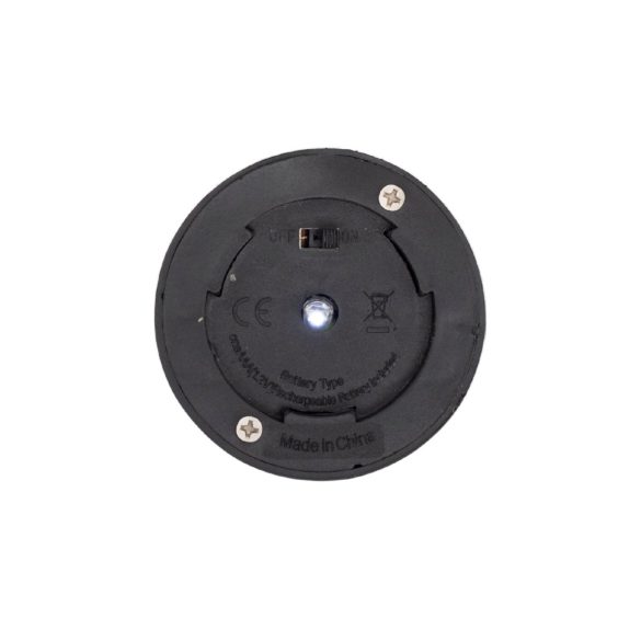 HOME MX843 napelemes kerti lámpa, fém, 1 db melegfehér LED, 24db/display, cserélhető AAA akkumulátor