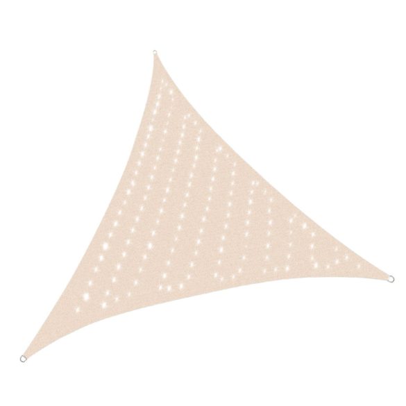 Home MXNV3 napvitorla, 140 LED, napelem, 8 program, IP44, polietilén HDPE, 1 x 1,2 V AA NiMH 1000 mAh akkumulátor, tartozék rögzítők, kül- és beltéri