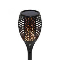   Home MX 300 napelemes kerti fáklya, 72 LED, automatikus, napelem és töltő, időjárásálló