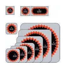 Tömlőfolt NR3 Ø54mm