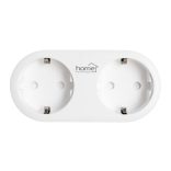 Home NVS 32 PRO SMART elosztó, SMART LIFE alkalmazással távolról vezérelhető, 2 db földelt aljzat gyermekvédelemmel, Wi-Fi 2,4 GHz 802.11 b/g/n