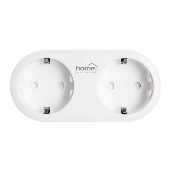 Home NVS 32 PRO SMART elosztó, SMART LIFE alkalmazással távolról vezérelhető, 2 db földelt aljzat gyermekvédelemmel, Wi-Fi 2,4 GHz 802.11 b/g/n