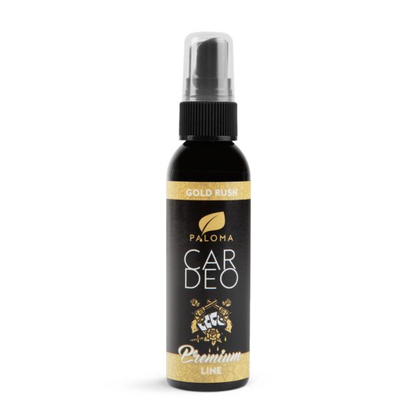 Illatosító - Paloma Car Deo - prémium line parfüm - Gold rush - 65 ml