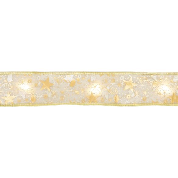 Home RLS5WW mintás LED szalag, 50 db micro LED, kül- és beléri kivitel, 5 m, ismétlődő időzítés, 8 funkció, elemes