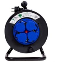   Kábeldob, fémvázzal, 40m Kültéri  3x1,5 mm2 IP44 SDK 40 