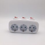 3-as külön kapcsolható földelt elosztó SEK 3 