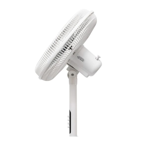 HOME SF16C álló ventilátor, 50 W, 40 cm lapátátmérő, 3 fokozat, oszcillálás funkció, fehér