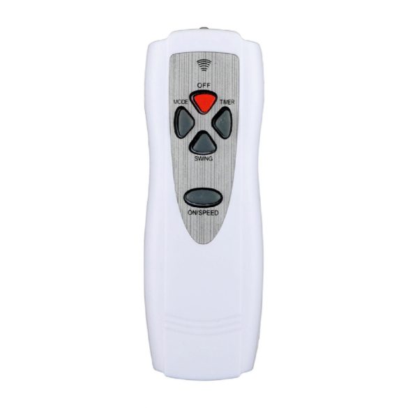 Home SFR 40 3D álló ventilátor, 60 W, 3 fokozat, 40 cm-es lapátátmérő, 3D-s oszcillálás, távirányító, átlátszó lapát, LED kijelző, fehér