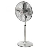 Home SFS 40 álló fém ventilátor, 50 W, 3 fokozat, 40 cm-es lapátátmérő, fém lapátok, 85°-os oszcillálás