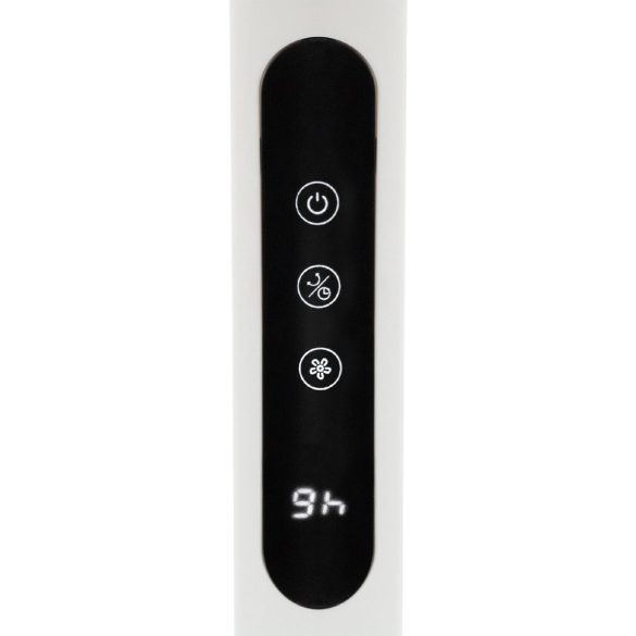 Home SFT40R állóventilátor 3in1, 60 W, 40 cm névleges lapátátmérő, 5 lapát, 4 fokozat, erintőgomb, távirányító, állítható magasság és dőlésszög, LED kijelző