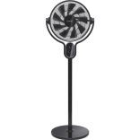 HOME SFT42R állóventilátor, 25 W, 40 cm-es lapátátmérő, 8 sebességfokozat, oszcillálás, LED kijelző