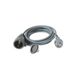 Hosszabbító Védőérintkezős kültéri lengő hosszabbító zárófedéllel, gumi, 10m - SHL 10 3X1.5mm2