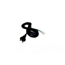  Flexo kábel, Steck, fekete, 5 m, gumi 2x1,5  szerelt vezeték SHL 2155
