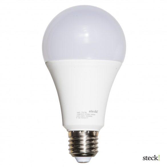 Steck LED fényforrás, izzó 15W, E27 meleg fehér SRL 1527M