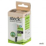 Steck LED fényforrás, izzó  kis gömb 6W, E14 meleg fehér SRLG 614M