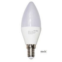 LED izzó 8W, E14, gyertya, 4000K SRLGY 814K