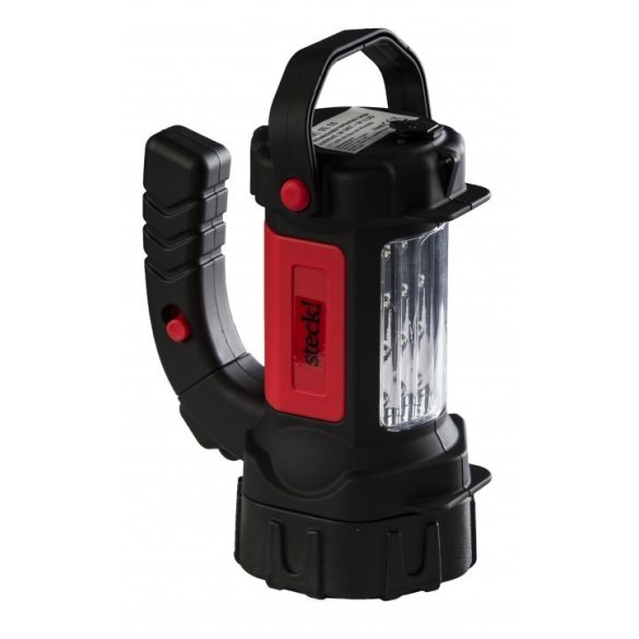 STECK tölthető kézi keresőreflektor akkumulátoros kézilámpa Multifunkciós lámpa 5+12W - STL 125