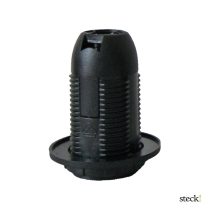 STP F14B Csillár foglalat, E14, fekete