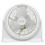 HOME TF20TURBO asztali / fali turbo ventilátor, 20 cm-es lapátátmérő, 30 W, 3 fokozat, fehér