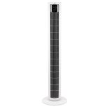 HOME TWFR100C oszlopventilátor, 60 W, 4 üzemmód, 4 fokozat, oszcillálás, LED kijelző, távirányító