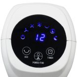 Home TWFR78 oszlopventilátor, 45 W, 3 sebességfokozat, távirányító, kikapcsolás időzítés, oszcillálás