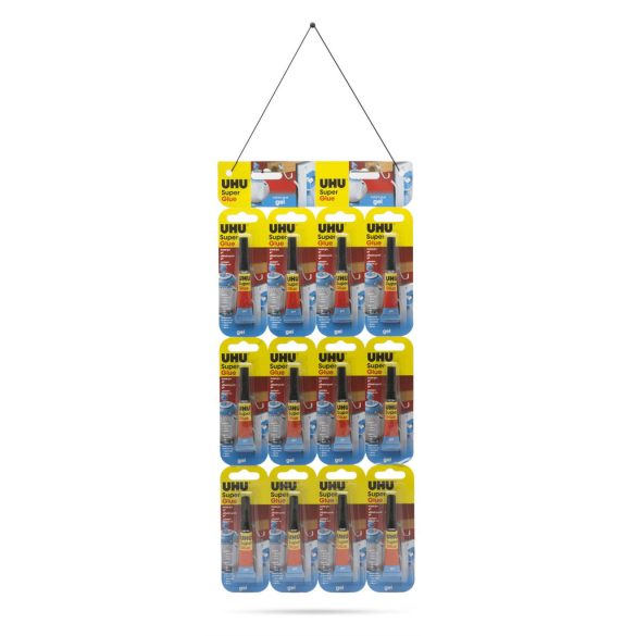 UHU Super Glue pillanatragasztó 2 g gél U36690